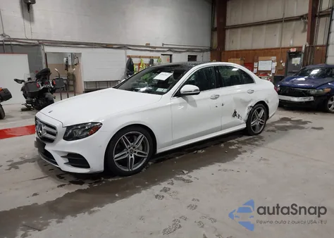 2018 Mercedes-Benz E 300 4Matic z USA, uszkodzony, nr VIN WDDZF4KB0JA392992